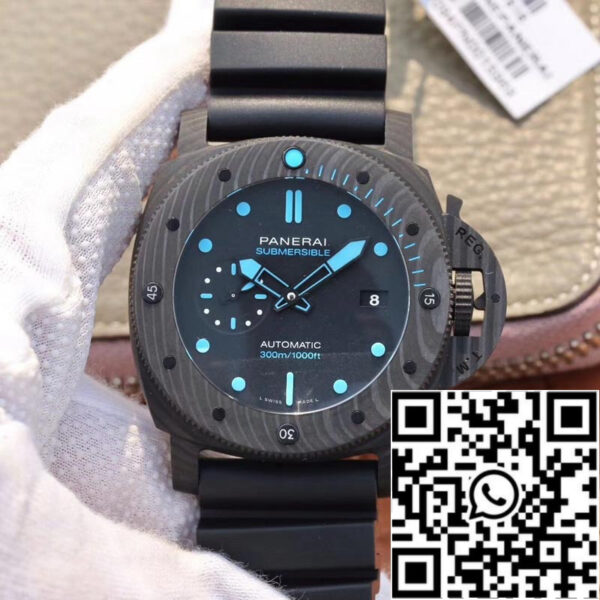 Panerai Submersible PAM01616 VS Factory 1:1 Best Edition Black Dial Swiss P.9010