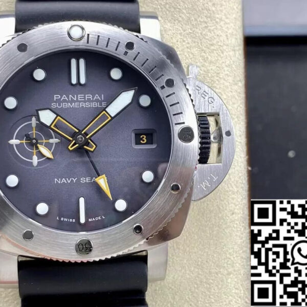 Panerai Submersible PAM1323 1:1 Best Edition VS Factory Gray Dial