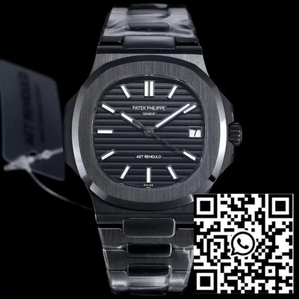 [AET modified] Patek Philippe Nautilus 5711 Ceramic Black Dial 1:1  Best Edition