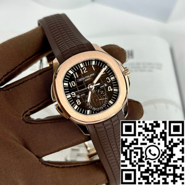 Patek Philippe 5164R-001 Aquanaut 40.8mm 18k Rose gold filled from ZF Factory