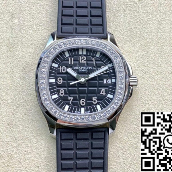 Patek Philippe Aquanaut 5067A-001 Quartz Movement 1:1 Best Edition PPF Factory Black Dial