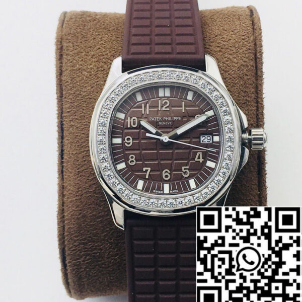 Patek Philippe Aquanaut 5067A-023 Quartz Movement 1:1 Best Edition PPF Factory Brown Strap
