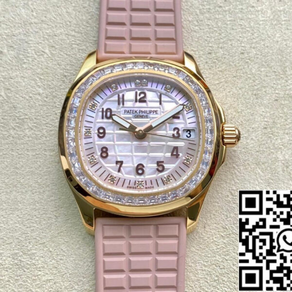 Patek Philippe Aquanaut 5072R-001 1:1 Best Edition PPF Factory Mother Of Pearl Dial