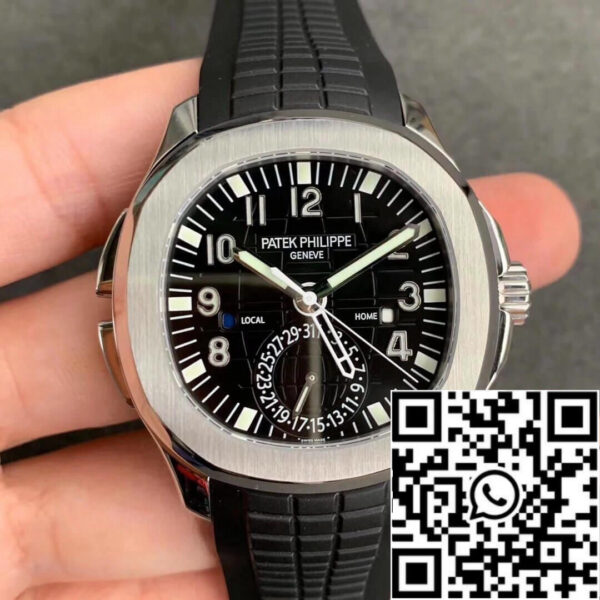 Patek Philippe Aquanaut 5164A-001 1:1 Best Edition GR Factory Black Dial