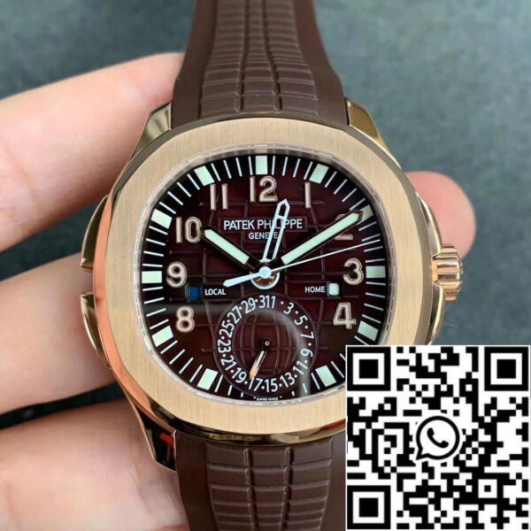 Patek Philippe Aquanaut 5164R-001 1:1 Best Edition GR Factory Brown Dial