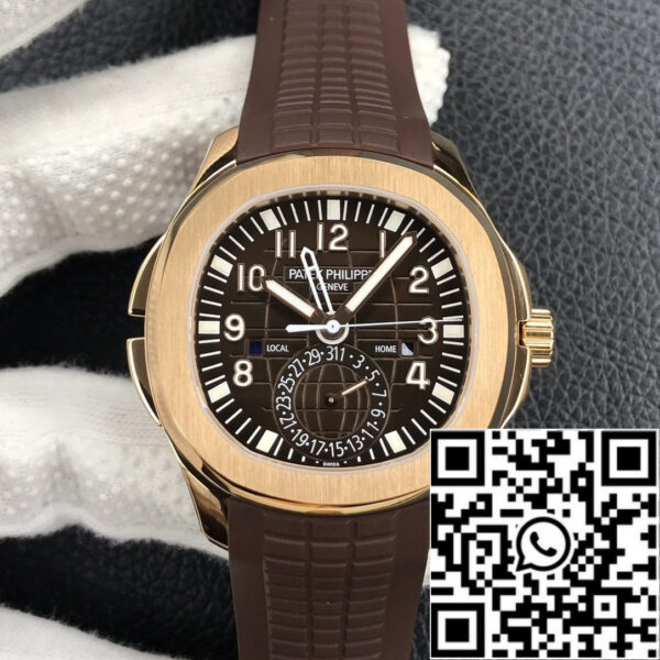 Patek Philippe Aquanaut 5164R-001 1:1 Best Edition ZF Factory Brown Dial
