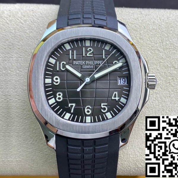 Patek Philippe Aquanaut 5165A 38MM 1:1 Best Edition ZF Factory Black Dial