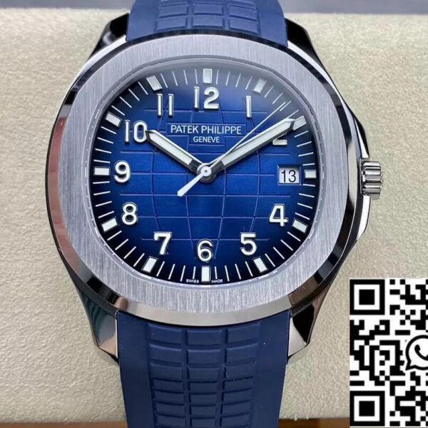 Patek Philippe Aquanaut 5168G-001 1:1 Best Edition 3K Factory Blue Gradient Dial