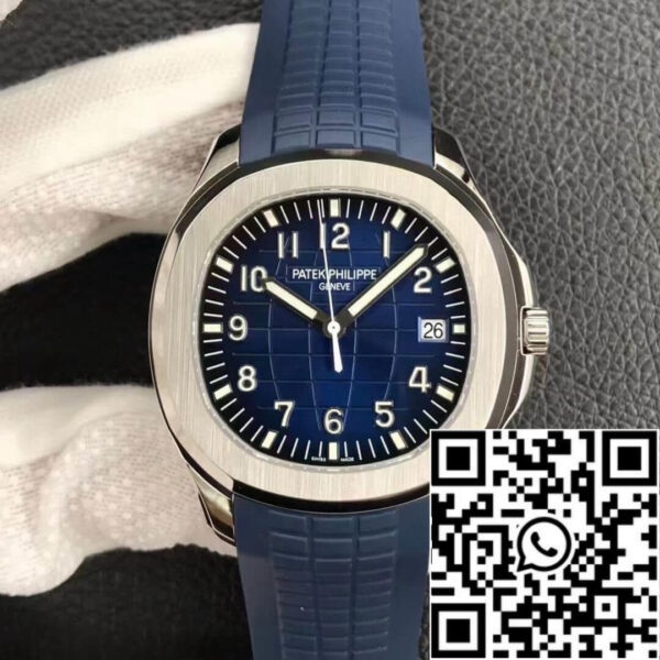 Patek Philippe Aquanaut 5168G-001 1:1 Best Edition 3K Factory V2 Version Blue Dial