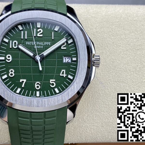 Patek Philippe Aquanaut 5168G-010 Green Dial 1:1 Best Clone 3K Factory 2025 Version