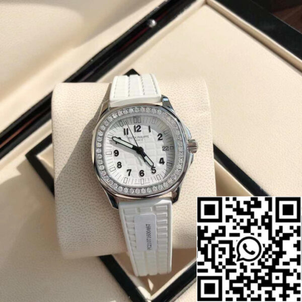 Patek Philippe Aquanaut 5267/200A-010 and diamond Bezel – Swiss Original Movement