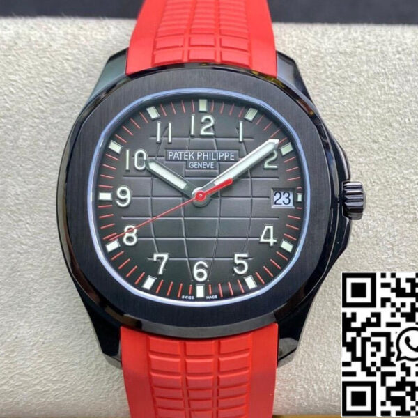 Patek Philippe Aquanaut PP5167 1:1 Best Edition ZF Factory DLC Black Dial