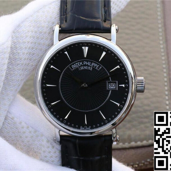 Patek Philippe Calatrava 5153G-001 1:1 Best Edition ZF Factory Black Dial