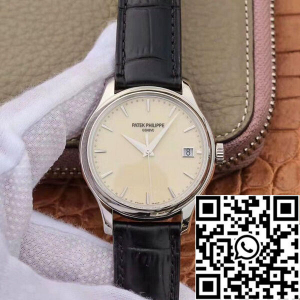 Patek Philippe Calatrava 5227 ZF Factory 1:1 Best Edition White Dial Swiss Cal.324 SC