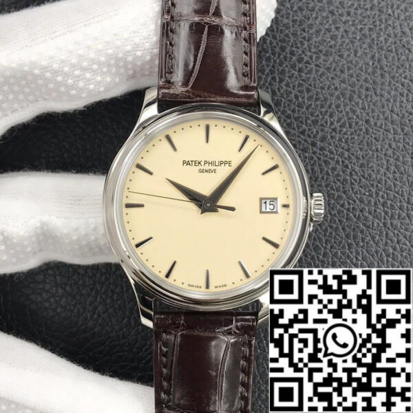 Patek Philippe Calatrava 5227G-001 1:1 Best Edition 3K Factory Leather Strap