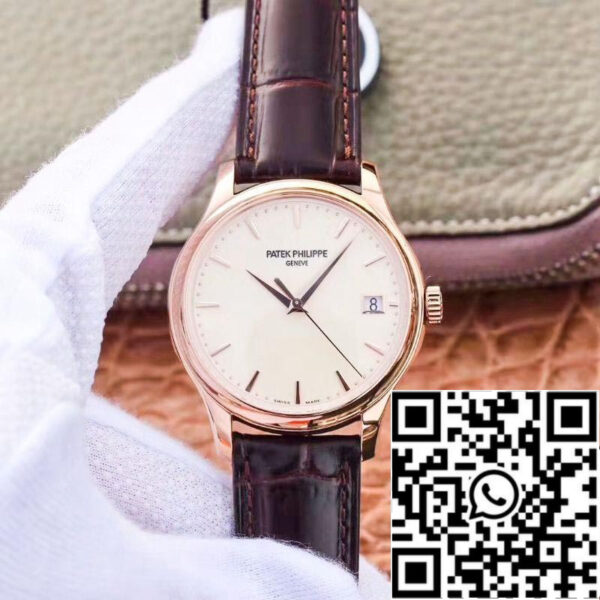 Patek Philippe Calatrava 5227R-001 ZF Factory 1:1 Best Edition 18K Rose Gold Case Swiss Cal.324 SC