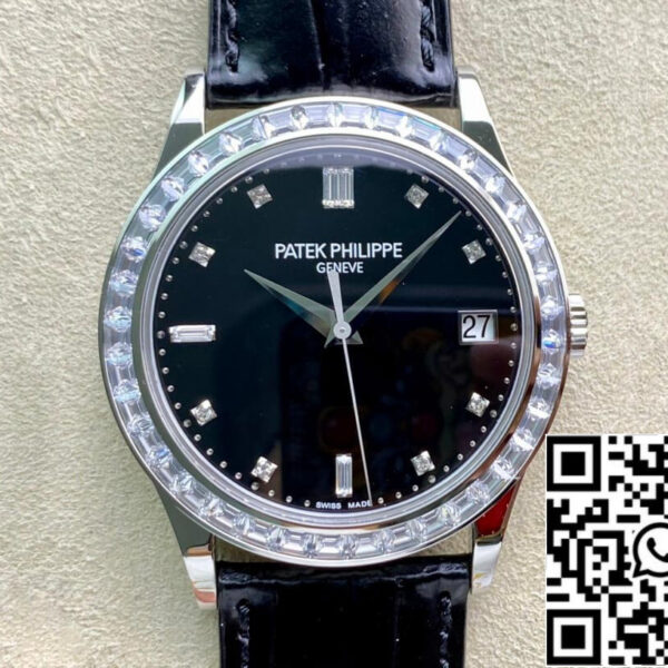 Patek Philippe Calatrava 5298P-012 1:1 Best Edition ZF Factory Black Dial