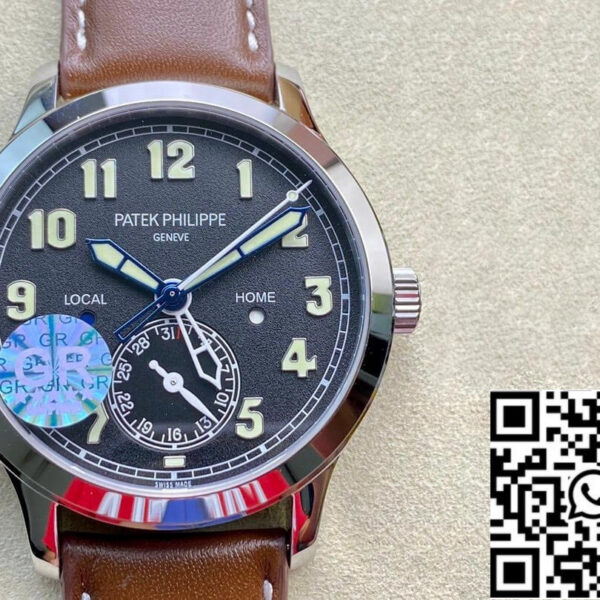 Patek Philippe Calatrava 5524G-001 1:1 Best Edition GR Factory V2 Brown Strap