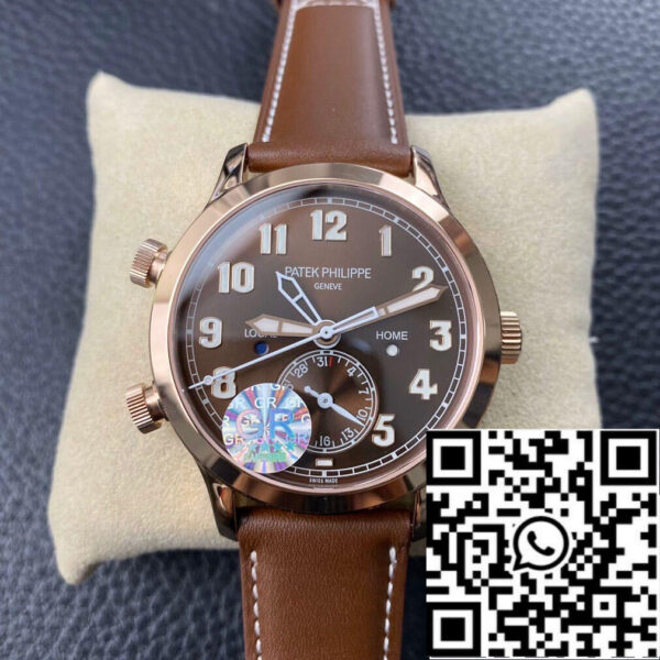 Patek Philippe Calatrava 5524R-001 1:1 Best Edition GR Factory Brown Dial