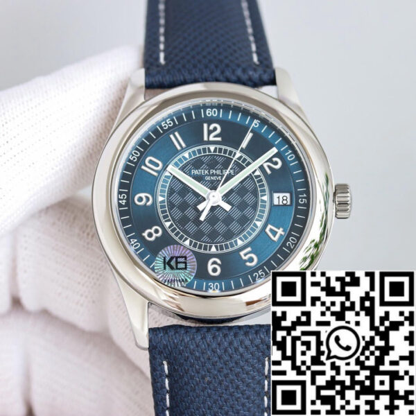 Patek Philippe Calatrava 6007A-001 1:1 Best Edition GS Factory Blue dial