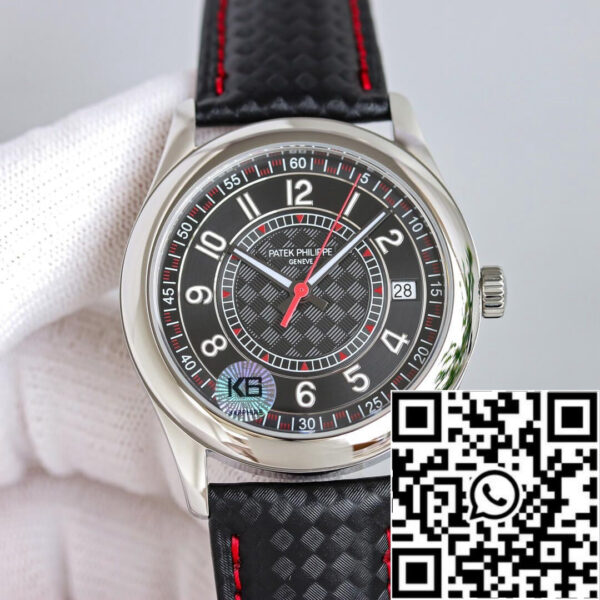 Patek Philippe Calatrava 6007G-010 1:1 Best Edition GS Factory Black Dial