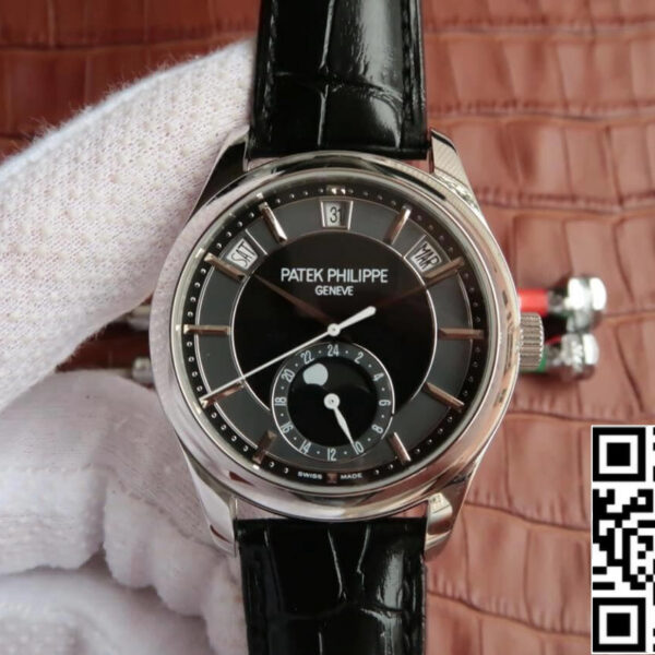 Patek Philippe Complications 5205R-001 1:1 Best Edition KM Factory Cowhide Strap