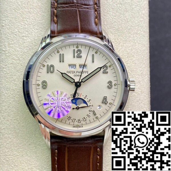 Patek Philippe Complications 5320G-001 1:1 Best Edition GR Factory Milky White Dial