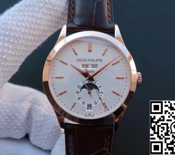 Patek Philippe Complications Annual Calendar 5396G KM Factory 1:1 Best Edition Swiss ETA324S Rose Gold