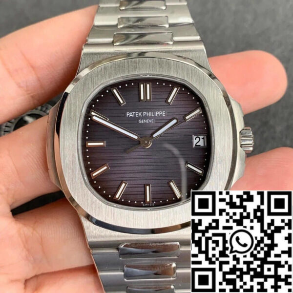 Patek Philippe Nautilus 5711 1:1 Best Edition PPF Factory V4 Gray Dial Swiss ETA324