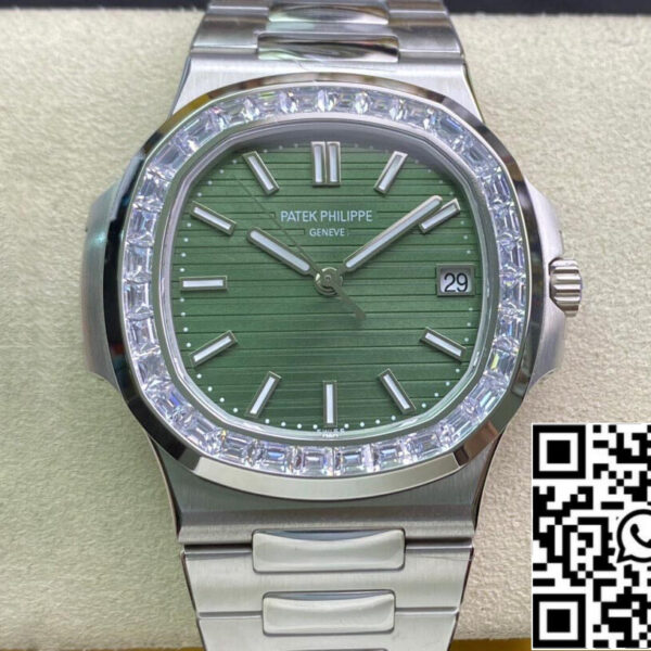 Patek Philippe Nautilus 5711/1300A-001 1:1 Best Edition 3K Factory Green Dial