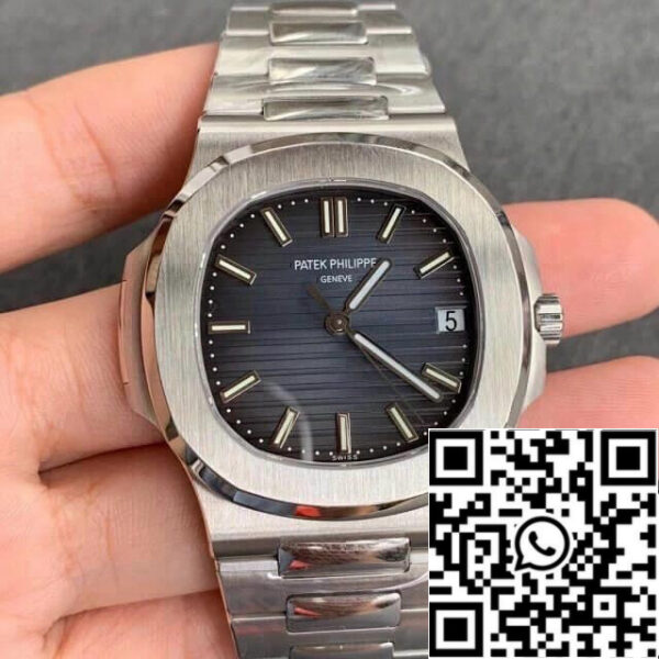 Patek Philippe Nautilus 5711/1A-010 1:1 Best Edition PPF Factory V4 Blue Dial Swiss ETA324
