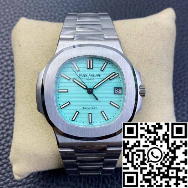 Patek Philippe Nautilus 5711/1A-018 1:1 Best Edition 3K Factory Tiffany Blue Dial