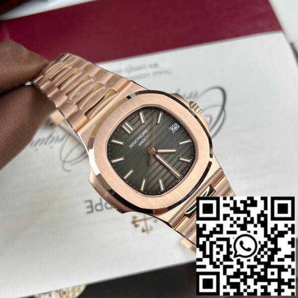 Patek Philippe Nautilus 5711/1R-001 –Wrapped 18k Rose Gold from 3K factory