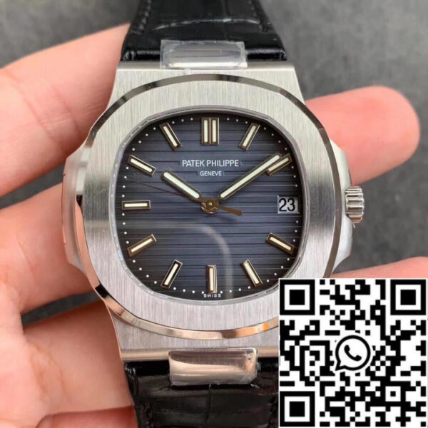 Patek Philippe Nautilus 5711G 1:1 Best Edition PPF Factory V4 Blue Dial Swiss ETA324
