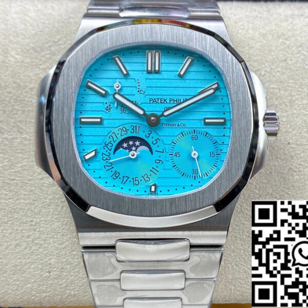 Patek Philippe Nautilus 5712 1:1 Best Edition GR Factory Tiffany Blue Dial