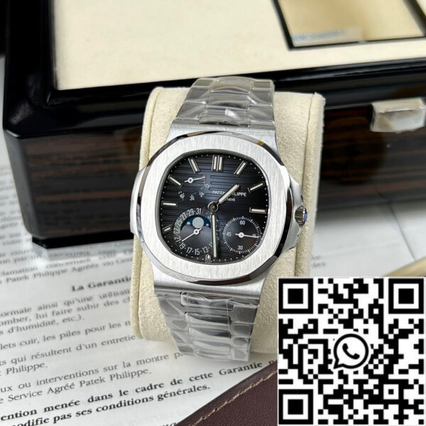 Patek Philippe Nautilus 5712/1A-001 1:1 Best Edition PPF Factory V2 Blue Dial