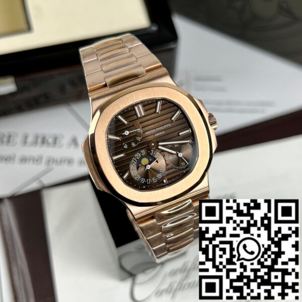 Patek Philippe Nautilus 5712/1R-001 18k rose gold coated