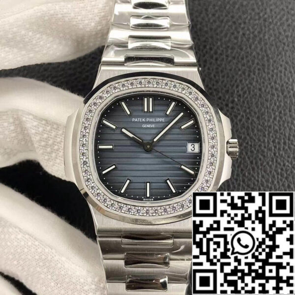 Patek Philippe Nautilus 5713/1G-010 1:1 Best Edition 3K Factory Blue Dial