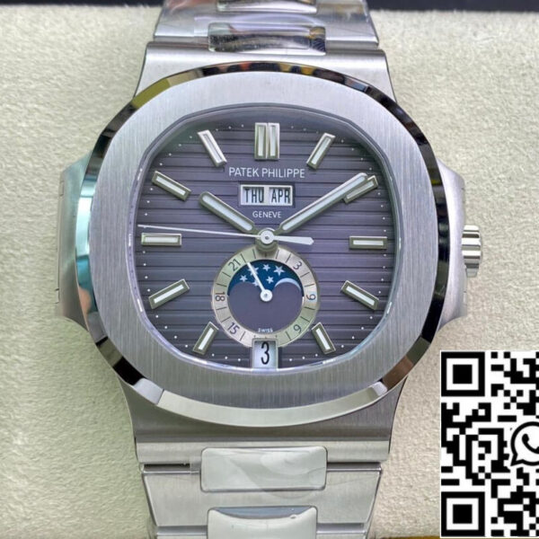 Patek Philippe Nautilus 5726/1A-001 1:1 Best Edition PPF Factory Grey Dial