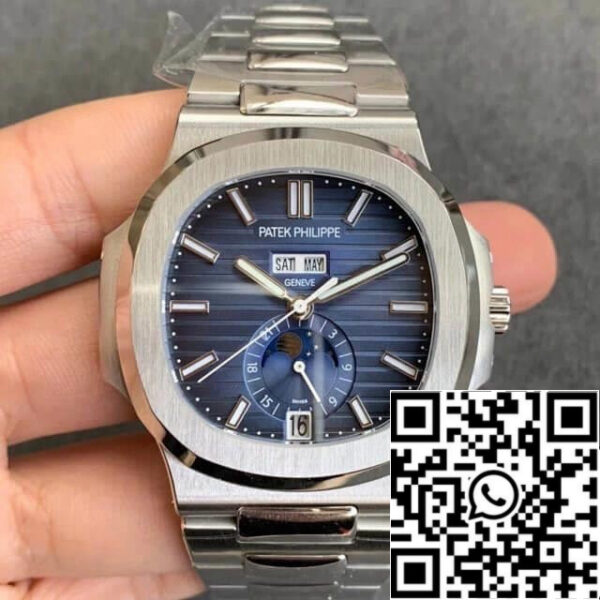 Patek Philippe Nautilus 5726/1A-014 1:1 Best Edition GR Factory Blue Dial