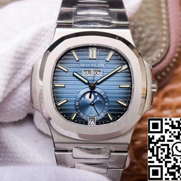 Patek Philippe Nautilus 5726/1A-014 1:1 Best Edition PF Factory Blue Dial Swiss ETA324