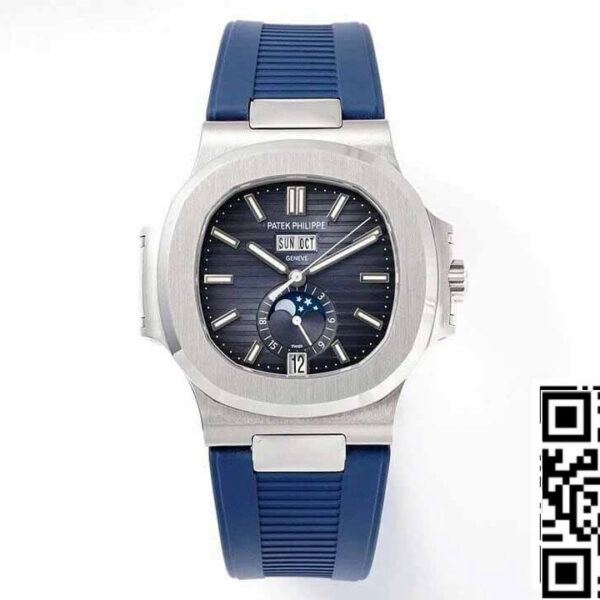 Patek Philippe Nautilus 5726/1A-014 1:1 Best Edition PPF Factory Blue Black Gradient Dial