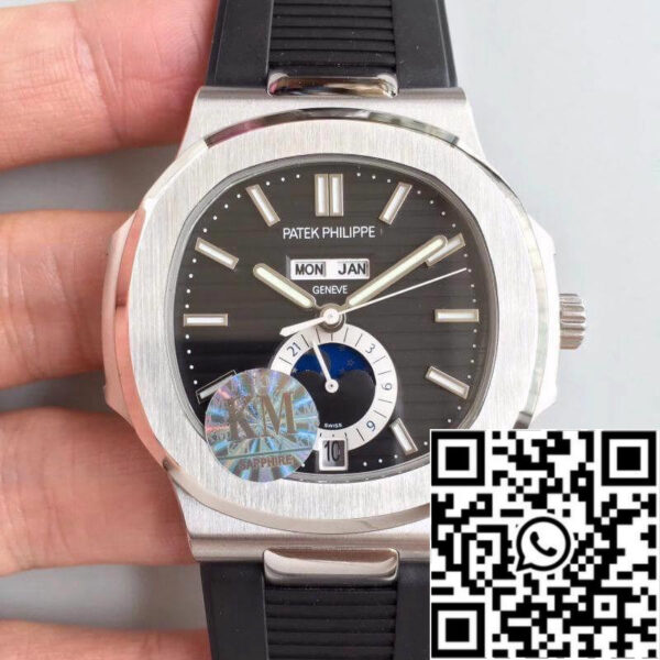 Patek Philippe Nautilus 5726A-001 KM Factory 1:1 Best Edition Swiss ETA 324A