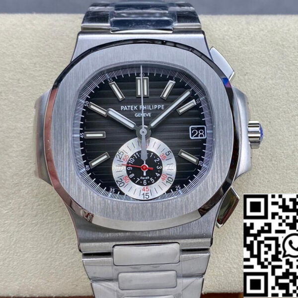Patek Philippe Nautilus 5980/1A-014 1:1 Best Edition PPF Factory Black Dial