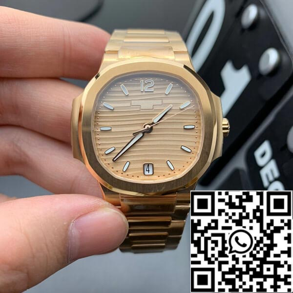 Patek Philippe Nautilus 7118/1R-010 1:1 Best Edition 3K Factory Gold Dial