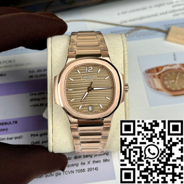 Patek Philippe Nautilus 7118/1R-010 18k gold filled from 3K Factory