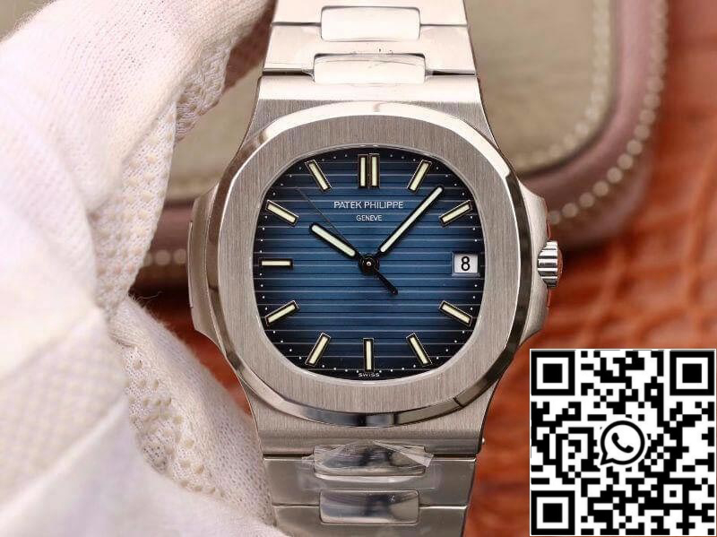 Patek Philippe Nautilus Jumbo 5711/1A-010 PF Factory 1:1 Best Edition Swiss ETA324 Blue Dial