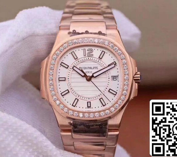 Patek Philippe Nautilus Ladies 7010/1R-011 1:1 Best Edition Swiss Quartz E23-250 S C