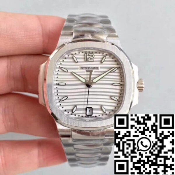 Patek Philippe Nautilus Ladies 7118/1A-010 PF Factory 1:1 Best Edition Swiss ETA324
