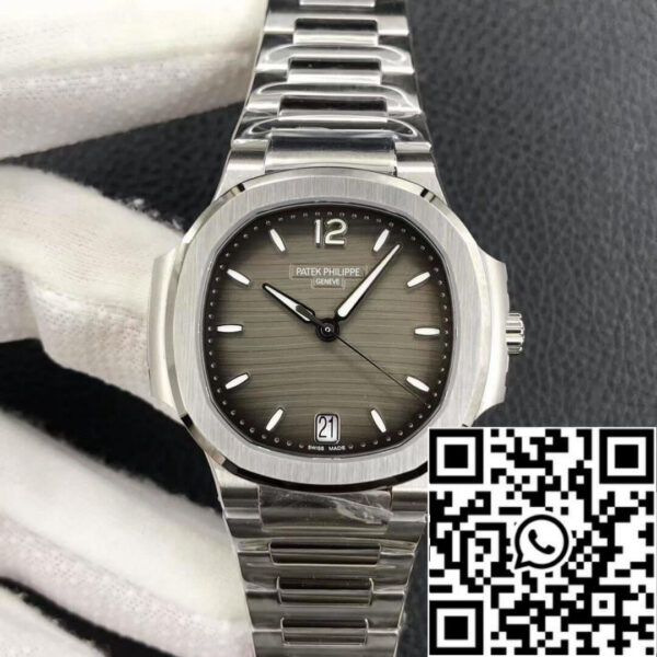 Patek Philippe Nautilus Ladies 7118/1A-011 1:1 Best Edition 3K Factory Stainless Steel